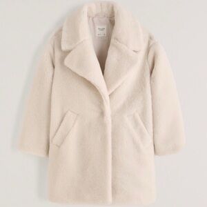 Abercrombie & Fitch Teddy Coat S